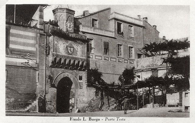 L'ingresso al Borgo da Porta Testa
