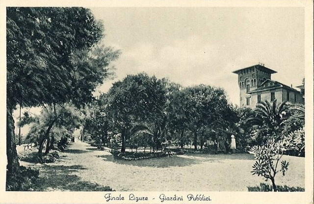 I Giardini quasi irriconoscibili, se non fosse per la Torretta