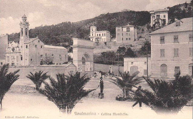 I giardini di piazza Cavour nel 1905