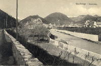 Panorama sul Borgo e il Pora in secca